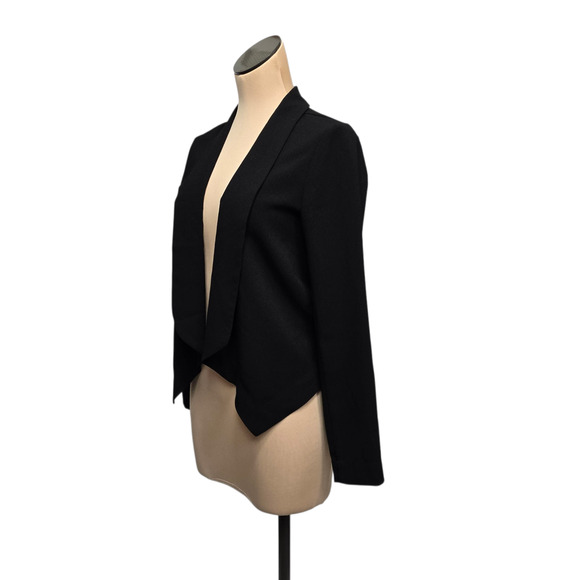 Lilla P Jacket Womens Small Open Front Blazer Cardigan Lightweight Layering Work - Picture 8 of 10